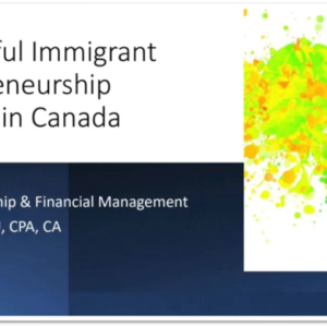 Workshops for immigrant entrepreneurs with our partner Spring Impact Startup Visa Program